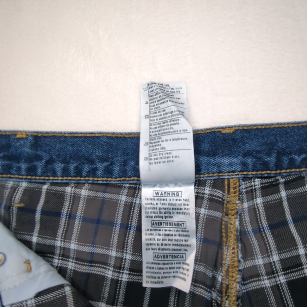 Carhartt B172-DST Men's Relaxed Fit Jeans With Flannel Lining 44 X 34 - Picture 6 of 12